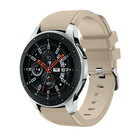 Strap-it® Strap-it Samsung Galaxy Watch 46mm Silikonarmband (Beige)