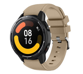 Strap-it® Xiaomi Watch S1 Silikonarmband (Beige) Strap-it® Xiaomi Watch S1 Silikonarmband (Beige)