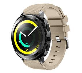 Strap-it® Samsung Gear Sport Silikonarmband (Beige) Strap-it® Samsung Gear Sport Silikonarmband (Beige)