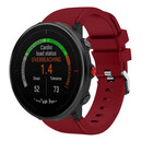 Strap-it® Strap-it Polar Vantage M Twill Silikonarmband (Burgund)