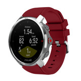 Strap-it® Polar Grit X Twill Silikonarmband (Burgund) Strap-it® Polar Grit X Twill Silikonarmband (Burgund)