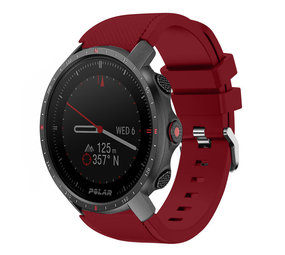 Strap-it® Polar Grit X Pro Twill Silikonarmband (Burgund) Strap-it® Polar Grit X Pro Twill Silikonarmband (Burgund)