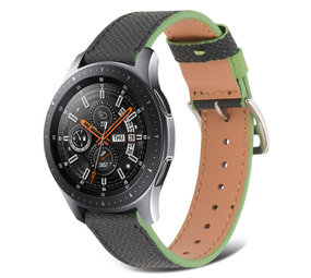 Leather strap galaxy watch 46mm sale