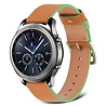 Strap-it® Strap-it Samsung Gear S3 Lederarmband (Braun-Grün) Strap-it® Strap-it Samsung Gear S3 Lederarmband (Braun-Grün)