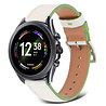 Strap-it® Strap-it Fossil Gen 6 44mm Lederarmband (Weiß & Grün) Strap-it® Strap-it Fossil Gen 6 44mm Lederarmband (Weiß & Grün)