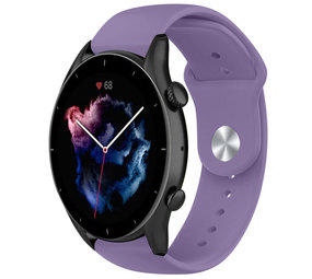 Strap-it® Amazfit GTR 3 (Pro) Sportarmband (Helllila) Strap-it® Amazfit GTR 3 (Pro) Sportarmband (Helllila)