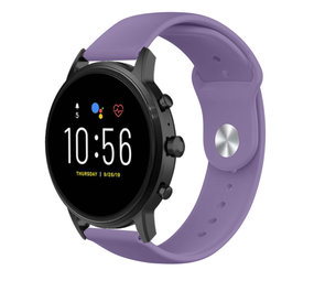 Strap-it® Fossil Gen 5 Sportarmband (Helllila) Strap-it® Fossil Gen 5 Sportarmband (Helllila)
