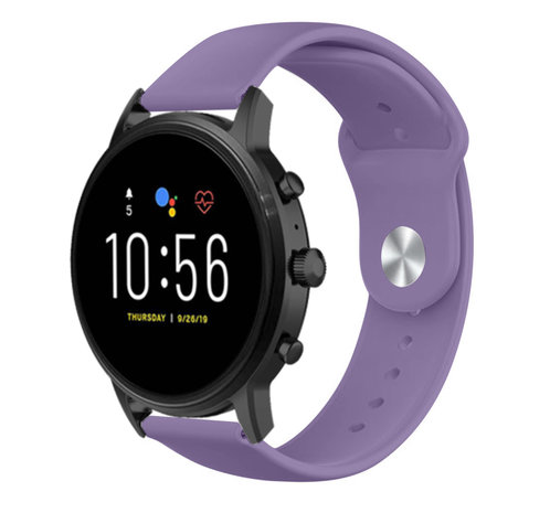 Strap-it® Strap-it Fossil Gen 5 Sportarmband (Helllila) Strap-it® Strap-it Fossil Gen 5 Sportarmband (Helllila)