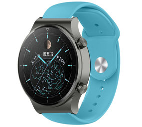 Strap-it® Huawei Watch GT 2 Pro Sportarmband (Hellblau) Strap-it® Huawei Watch GT 2 Pro Sportarmband (Hellblau)