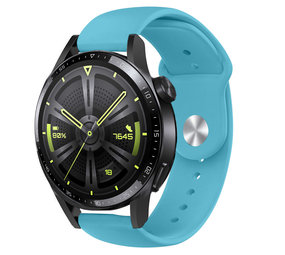Strap-it® Huawei Watch GT 3 46mm Sportarmband (Hellblau) Strap-it® Huawei Watch GT 3 46mm Sportarmband (Hellblau)