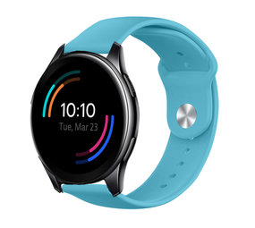 Strap-it® OnePlus Watch Sportarmband (Hellblau)