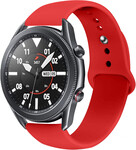Strap-it® Strap-it Samsung Galaxy Watch 3 45mm Sportarmband (Rot)