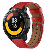 Strap-it® Xiaomi Watch S1 Lederarmband (Rot) Strap-it® Xiaomi Watch S1 Lederarmband (Rot)