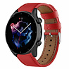 Strap-it® Strap-it Amazfit GTR 3 (Pro) Lederarmband (Rot) Strap-it® Strap-it Amazfit GTR 3 (Pro) Lederarmband (Rot)