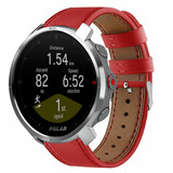 Strap-it® Polar Grit X Lederarmband (Rot) Strap-it® Polar Grit X Lederarmband (Rot)