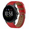 Strap-it® Strap-it Fossil Gen 5 Lederarmband (Rot) Strap-it® Strap-it Fossil Gen 5 Lederarmband (Rot)