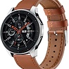 Strap-it® Strap-it Samsung Galaxy Watch 46mm Lederarmband (glattes Braun) Strap-it® Strap-it Samsung Galaxy Watch 46mm Lederarmband (glattes Braun)