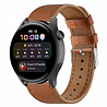 Strap-it® Strap-it Huawei Watch 3 (Pro) Lederarmband (glattes Braun) Strap-it® Strap-it Huawei Watch 3 (Pro) Lederarmband (glattes Braun)