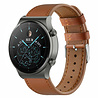 Strap-it® Strap-it Huawei Watch GT 2 Pro Lederarmband (glattes Braun) Strap-it® Strap-it Huawei Watch GT 2 Pro Lederarmband (glattes Braun)
