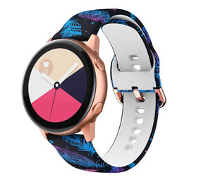 Strap-it® Funky Feather Samsung Galaxy Watch Active Armband Strap-it® Funky Feather Samsung Galaxy Watch Active Armband
