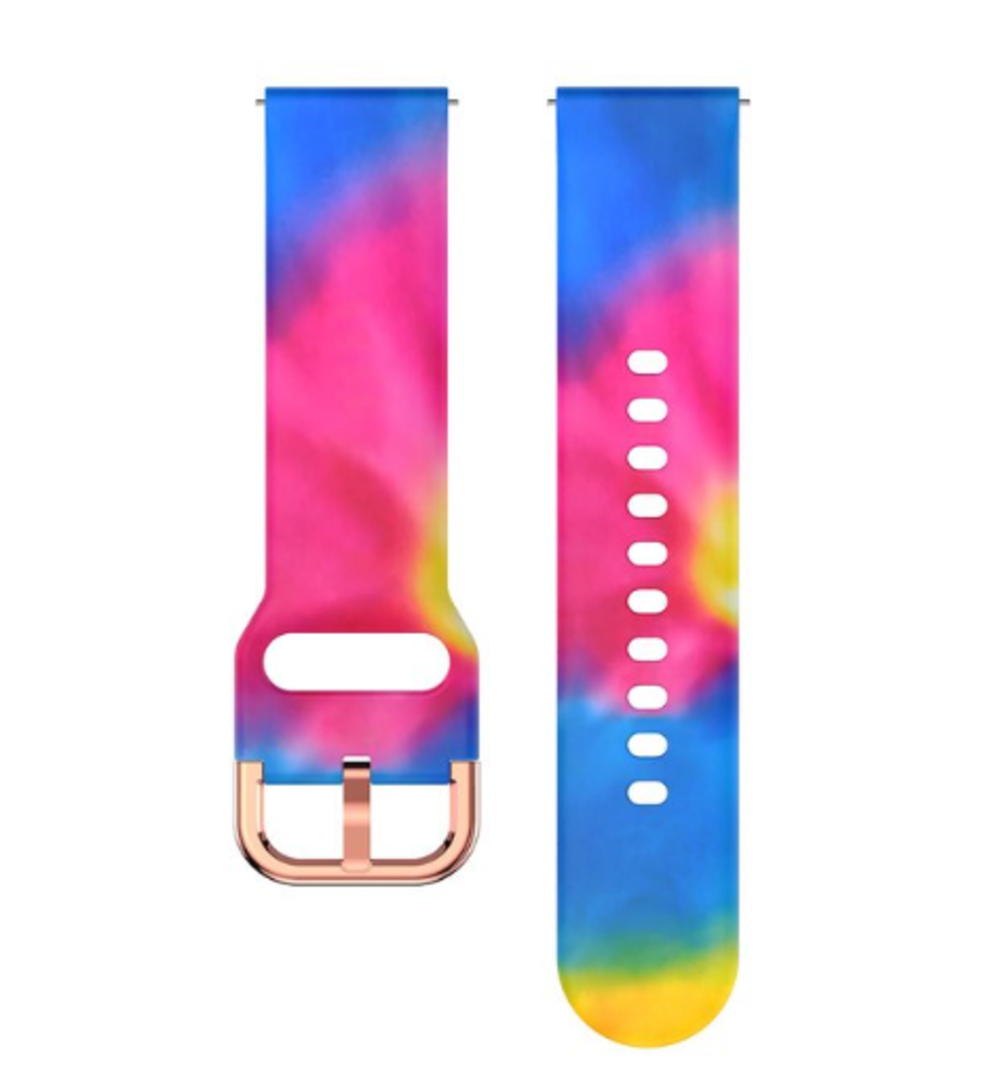 Strap-it® Strap-it Color Crazy Samsung Galaxy Watch 3 41mm Armband Strap-it® Strap-it Color Crazy Samsung Galaxy Watch 3 41mm Armband