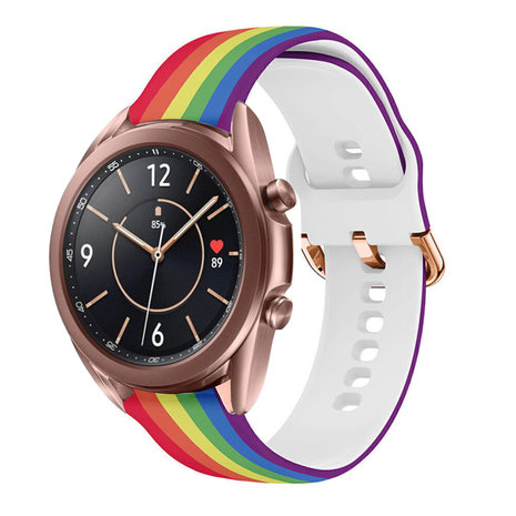 Strap-it® Strap-it Taste the Rainbow Samsung Galaxy Watch 3 41mm Armband Strap-it® Strap-it Taste the Rainbow Samsung Galaxy Watch 3 41mm Armband