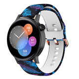 Strap-it® Funky Feather Huawei Watch GT 3 42mm Armband