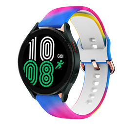 Strap-it® Color Crazy Samsung Galaxy Watch 4 40mm Armband Strap-it® Color Crazy Samsung Galaxy Watch 4 40mm Armband