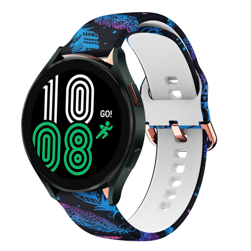 Strap-it® Strap-it Funky Feather Samsung Galaxy Watch 4 40mm Armband