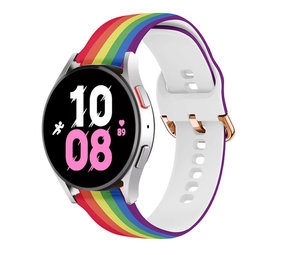 Strap-it® Taste the Rainbow Samsung Galaxy Watch 5 44mm Armband Strap-it® Taste the Rainbow Samsung Galaxy Watch 5 44mm Armband