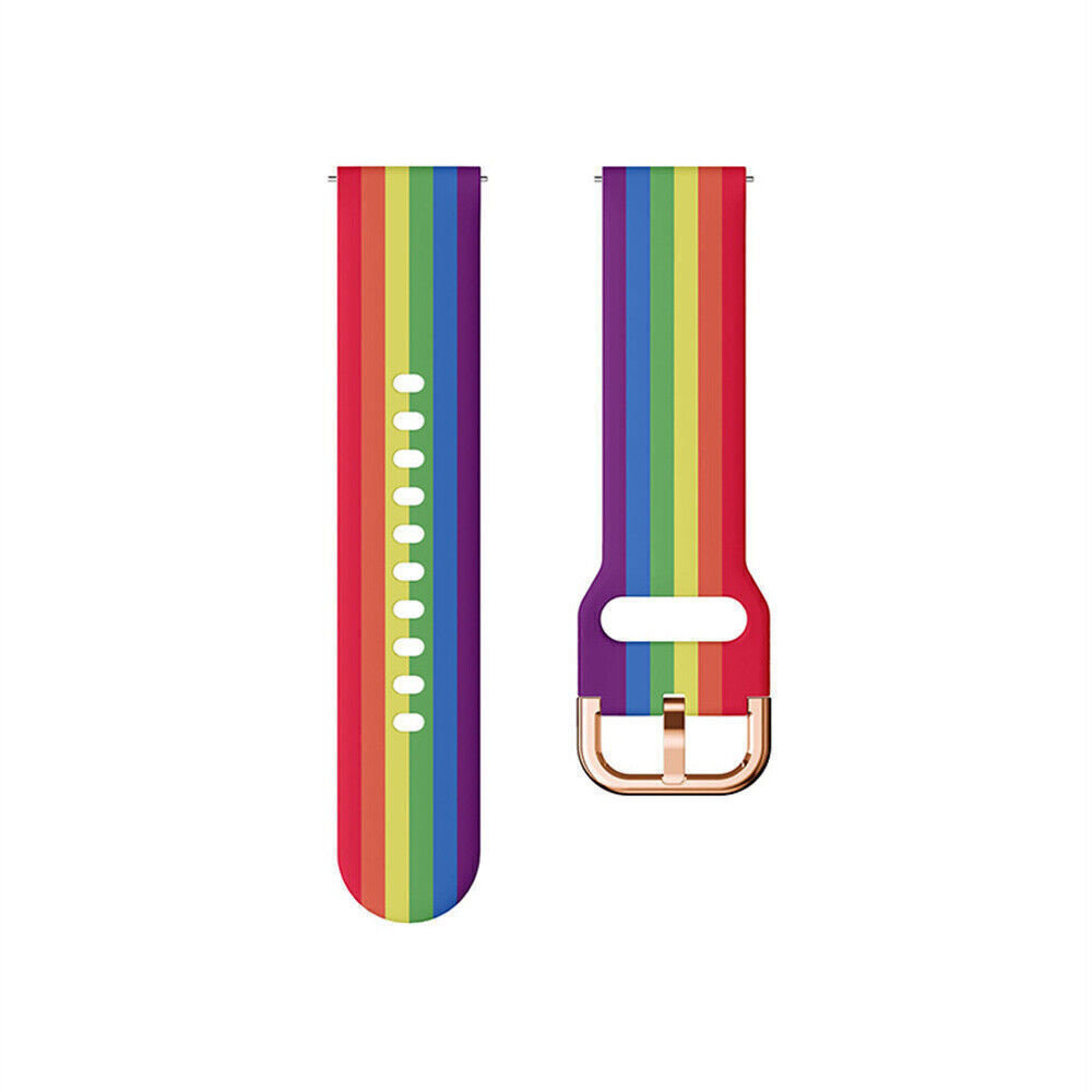 Strap-it® Strap-it Taste the Rainbow Samsung Galaxy Watch 5 44mm Armband Strap-it® Strap-it Taste the Rainbow Samsung Galaxy Watch 5 44mm Armband