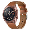 Strap-it® Strap-it Samsung Galaxy Watch 3 41mm Lederarmband (glattes Braun) Strap-it® Strap-it Samsung Galaxy Watch 3 41mm Lederarmband (glattes Braun)
