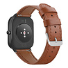 Strap-it® Strap-it Amazfit GTS 2 Lederarmband (glattes Braun) Strap-it® Strap-it Amazfit GTS 2 Lederarmband (glattes Braun)