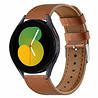Strap-it® Strap-it Samsung Galaxy Watch 5 40mm Lederarmband (glattes Braun) Strap-it® Strap-it Samsung Galaxy Watch 5 40mm Lederarmband (glattes Braun)