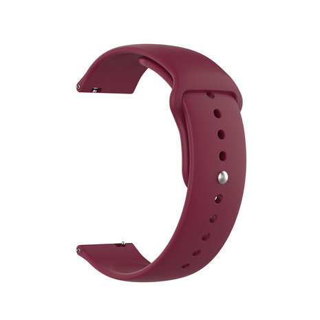 Strap-it® Strap-it Amazfit GTS 3 Sportarmband (Burgund) Strap-it® Strap-it Amazfit GTS 3 Sportarmband (Burgund)