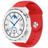 Strap-it® Huawei Watch GT 3 Pro 43mm Sportarmband (Rot) Strap-it® Huawei Watch GT 3 Pro 43mm Sportarmband (Rot)
