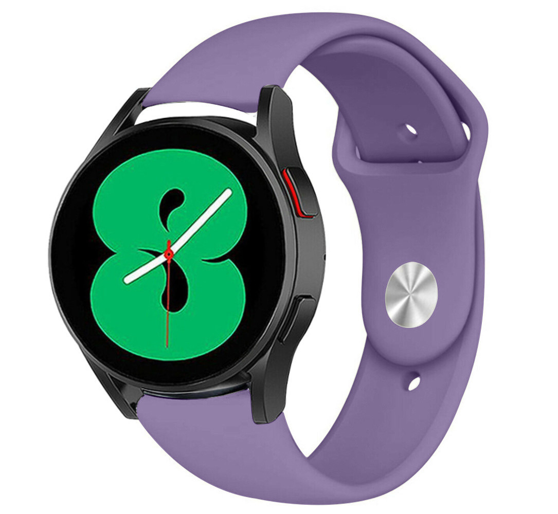 Strap-it® Strap-it Samsung Galaxy Watch 4 40mm Sportarmband (Helllila)