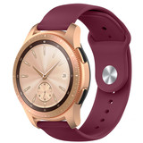 Strap-it® Samsung Galaxy Watch 42mm Sportarmband (Burgund) Strap-it® Samsung Galaxy Watch 42mm Sportarmband (Burgund)