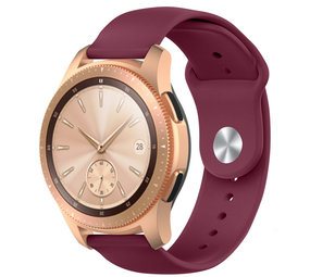 Strap-it® Samsung Galaxy Watch 42mm Sportarmband (Burgund) Strap-it® Samsung Galaxy Watch 42mm Sportarmband (Burgund)
