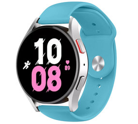 Strap-it® Samsung Galaxy Watch 5 44mm Sportarmband (Hellblau) Strap-it® Samsung Galaxy Watch 5 44mm Sportarmband (Hellblau)