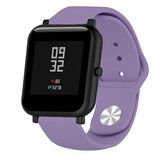 Strap-it® Xiaomi Amazfit Bip Sportarmband (Helllila) Strap-it® Xiaomi Amazfit Bip Sportarmband (Helllila)