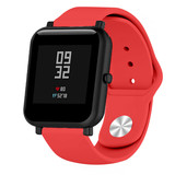 Strap-it® Xiaomi Amazfit Bip Sportarmband (Rot) Strap-it® Xiaomi Amazfit Bip Sportarmband (Rot)