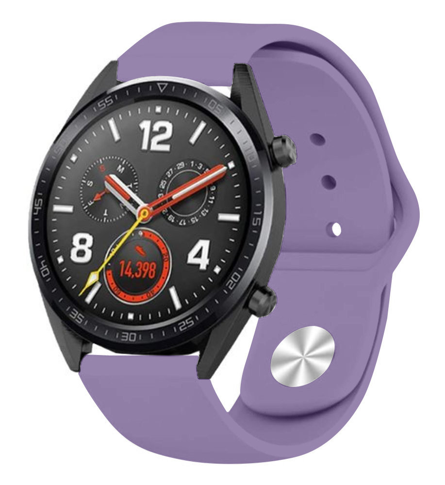 Strap-it® Strap-it Huawei Watch GT 2 Sportarmband (Helllila)