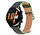 Strap-it Huawei Watch GT 2 Lederarmband (Schwarz-Grün)