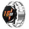 Strap-it® Strap-it Huawei Watch GT 2 Stahlarmband (Silber/Weiß) Strap-it® Strap-it Huawei Watch GT 2 Stahlarmband (Silber/Weiß)