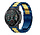 Strap-it Honor Magic Watch 2 Stahlarmband (Blau/Gold)