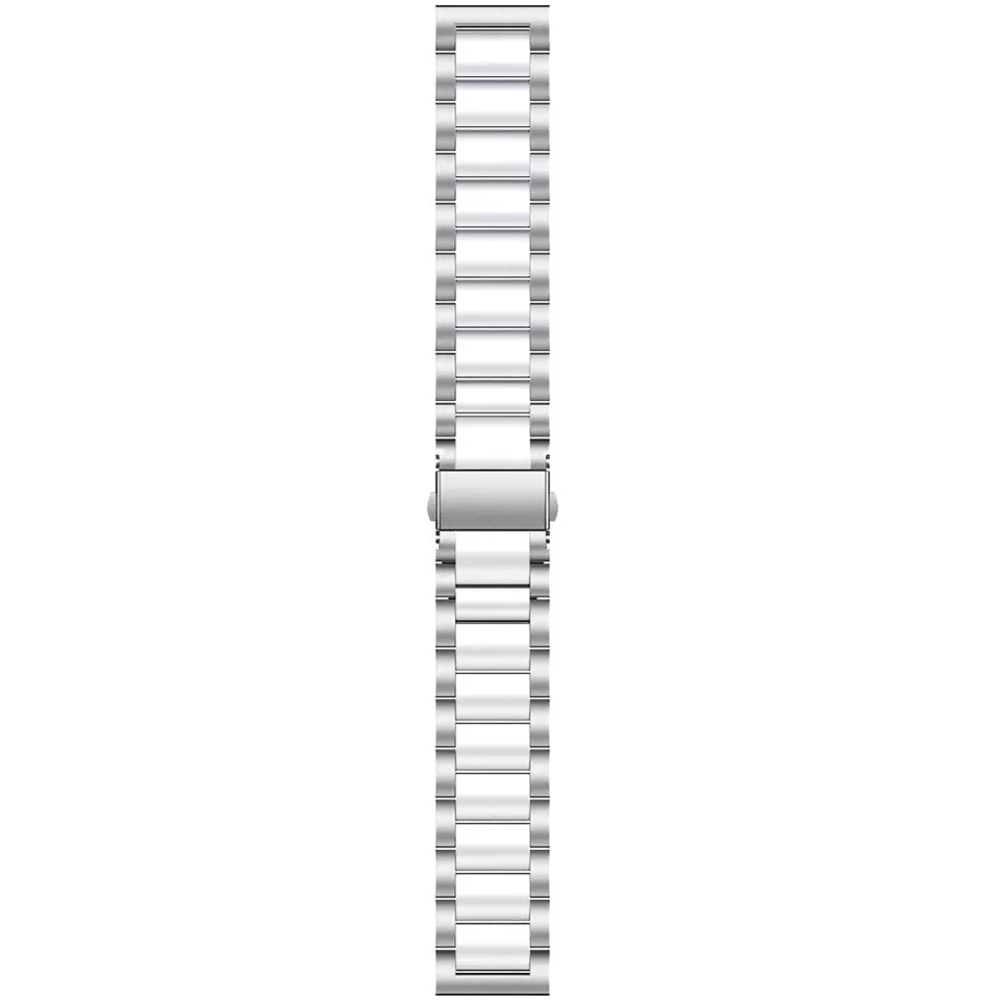 Strap-it® Strap-it Polar Grit X Stahlarmband (Silber/Weiß) Strap-it® Strap-it Polar Grit X Stahlarmband (Silber/Weiß)