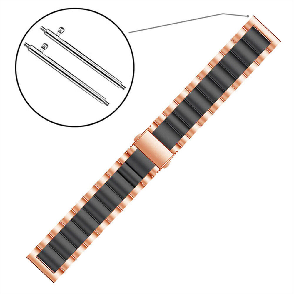 Strap-it® Strap-it Polar Ignite Stahlarmband (Roségold/Schwarz) Strap-it® Strap-it Polar Ignite Stahlarmband (Roségold/Schwarz)