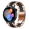 Strap-it® Strap-it Huawei Watch GT 3 42mm Stahlarmband (Roségold/Schwarz) Strap-it® Strap-it Huawei Watch GT 3 42mm Stahlarmband (Roségold/Schwarz)