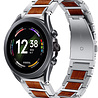 Strap-it® Strap-it Fossil Gen 6 44mm Holz/Stahlarmband (Silber) Strap-it® Strap-it Fossil Gen 6 44mm Holz/Stahlarmband (Silber)